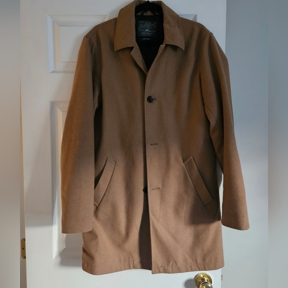 Jack & Jones Brown Trench Coat Timeless Design - Picture 1 of 4
